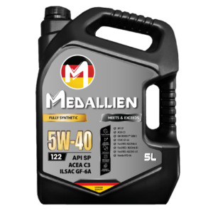 MEDALLIEN FULLY SYNTHETIC 5W40 API SP